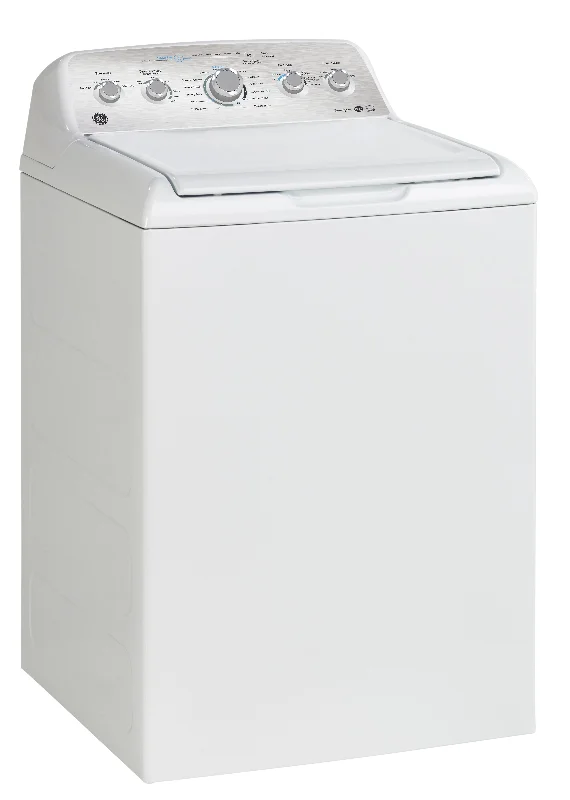 Custom washers for specific fastening needs-GE White Top-Load Washer with SaniFresh Cycle (4.9 Cu. Ft.) - GTW490BMRWS