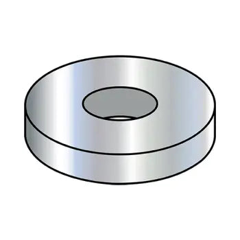 Fiber washers for lightweight sealing-JFAST 37WUSS - 3/8" USS Flat Washers, Steel, Zinc, Case Quantity: 25000