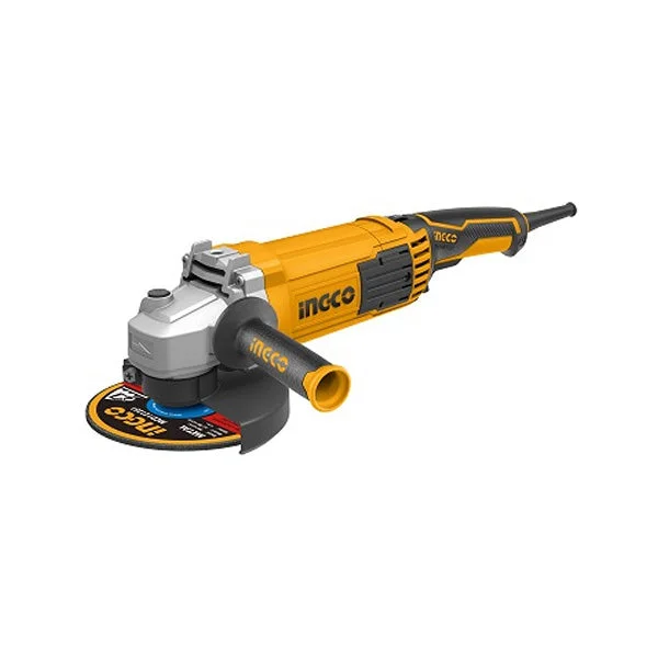 High-torque angle grinders for tough grinding applications-Ingco Angle grinder 1500W 125mm AG150018