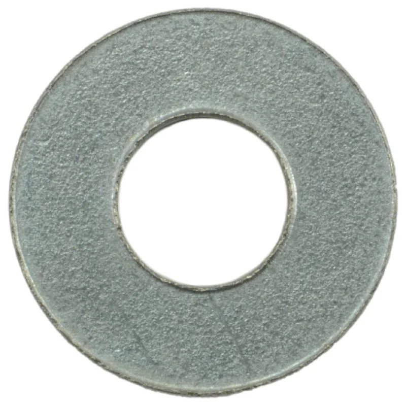 Stainless steel washers for construction use-#8 x 3/16" x 7/16" Zinc Plated Grade 2 Steel SAE Flat Washers