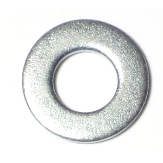 Heavy-duty washer sets for construction projects-3/8" x 7/16" x 1" Zinc Plated Grade 2 Steel USS Flat Washers