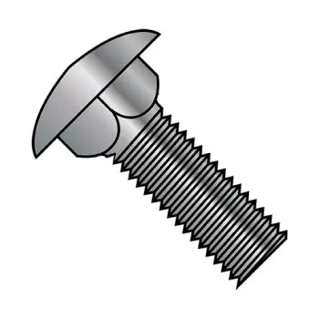 Industrial bolts for use in construction machinery-JFAST 3132CG - 5/16-18X2  Carriage Bolt Galvanized, Case Quantity: 
400