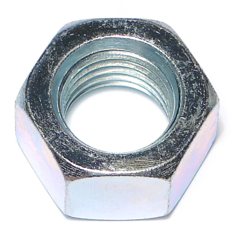 Stainless steel wing nuts for quick adjustments-1"-8 Zinc Plated Grade 2 Steel Coarse Thread Finished Hex Nuts