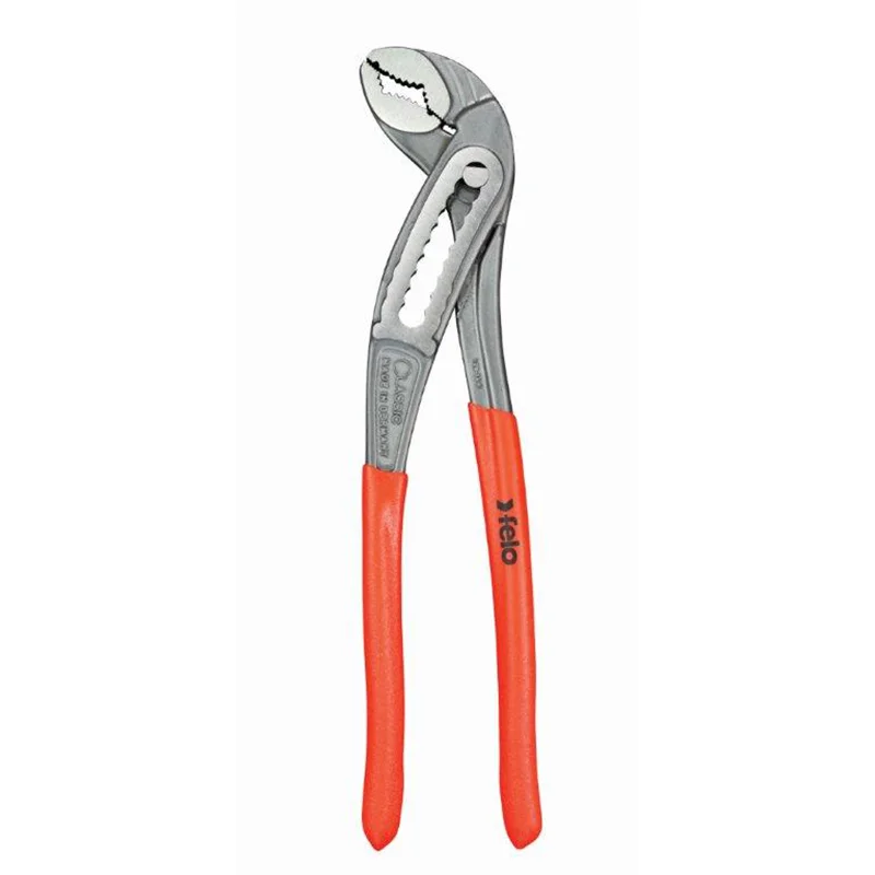 Heavy-duty crimping pliers for thick cables and wires-Felo 0715763787 Classic Waterpump Pliers, 10"