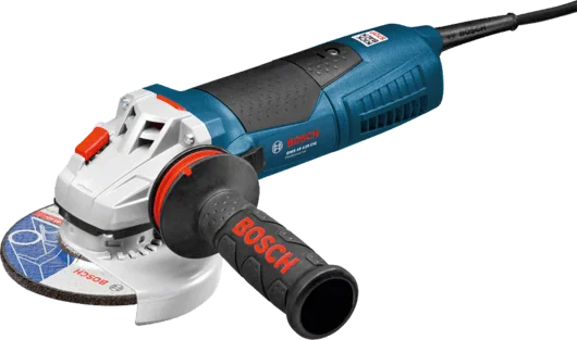 Angle grinders with carbon brushes for efficient performance-Bosch Angle Grinder, 125 mm, 1500W, GWS15-125CIE Professional