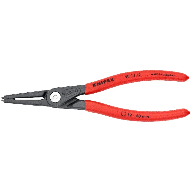 Insulated pliers for electrical work-Knipex 48 11 J2 SBA 7 1/4" Internal Precision Snap Ring Pliers