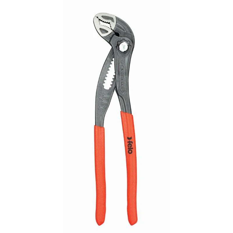 Soft-touch pliers for reduced hand fatigue during extended use-Felo 0715763815 Waterpump Pliers, MX 10"