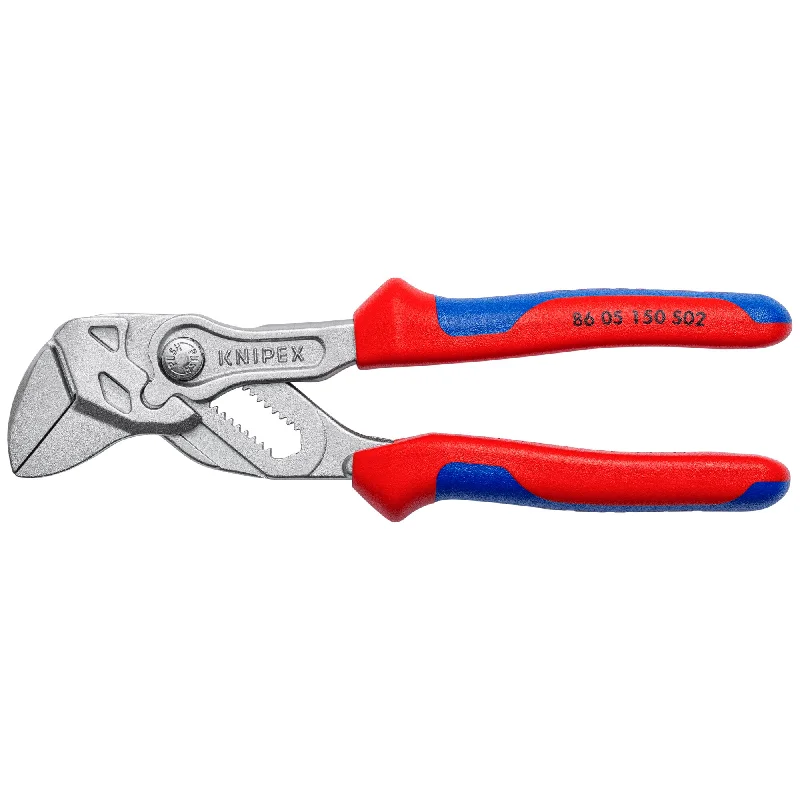 Pliers with spring-loaded action for ease of use-Knipex 86 05 150 S02 6" Pliers Wrench-Tie-Wrap Removal