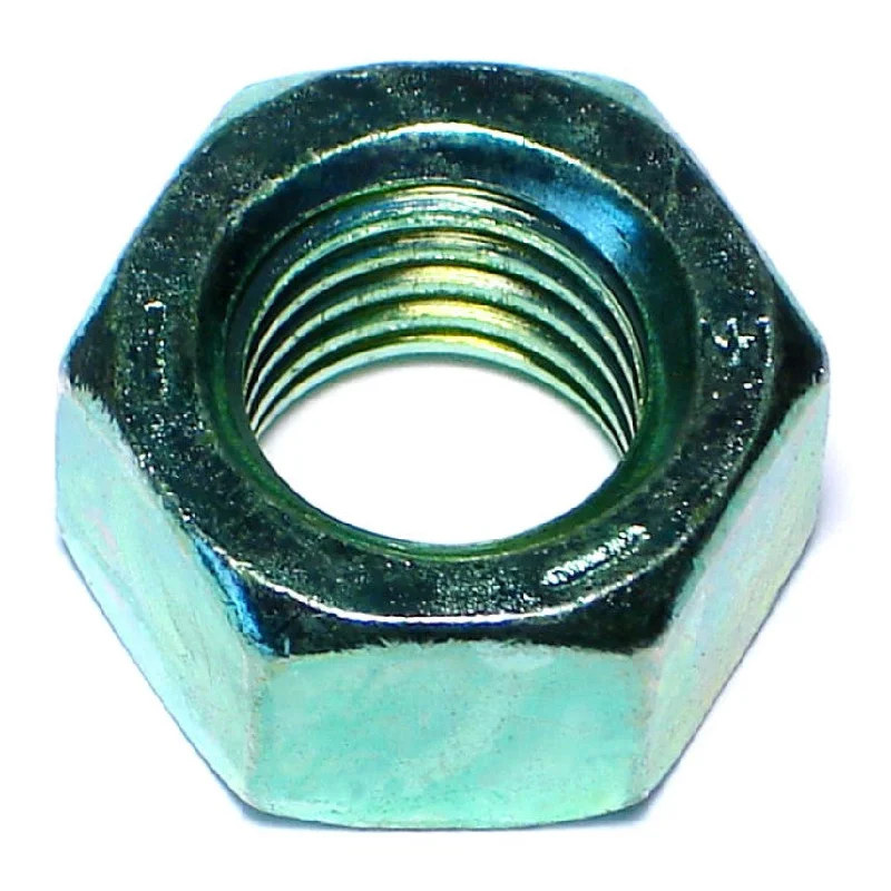 Stainless steel nuts for marine environments-5/8"-11 Green Rinsed Zinc Grade 5 Hex Nuts (137 pcs.)