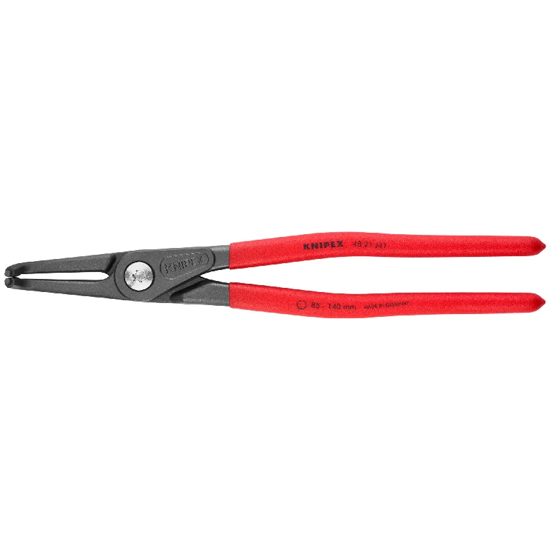 Multi-purpose pliers for home improvement-Knipex 48 21 J41 12" Internal 90° Angled Precision Snap Ring Pliers