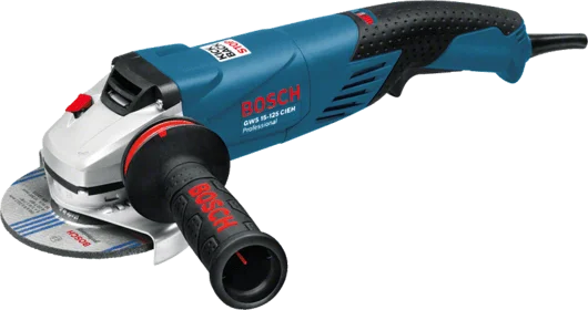 Compact angle grinders for detailed grinding in tight spaces-Bosch Angle Grinder, 125mm, 1500W, GWS15-125CIEH Professional