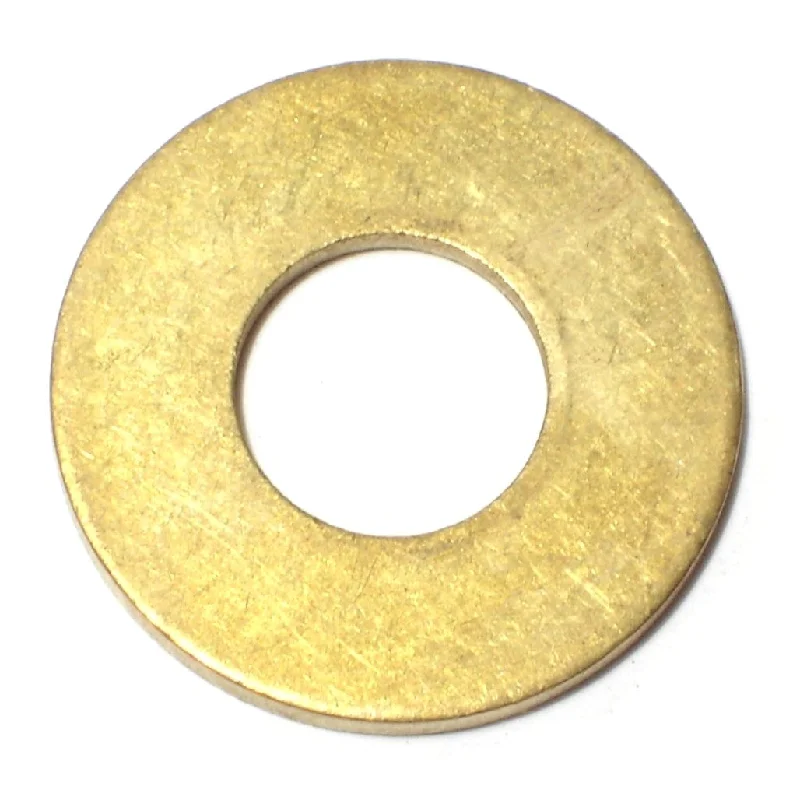 Steel washers for automotive engines-1/2" x 9/16" x 1-1/4" Brass S Pattern Flat Washers (8 pcs.)