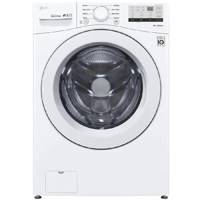 Washers for marine and offshore installations-LG 5.2 cu. ft. Front Loading Washer with 6Motion™ Technology WM3400CW