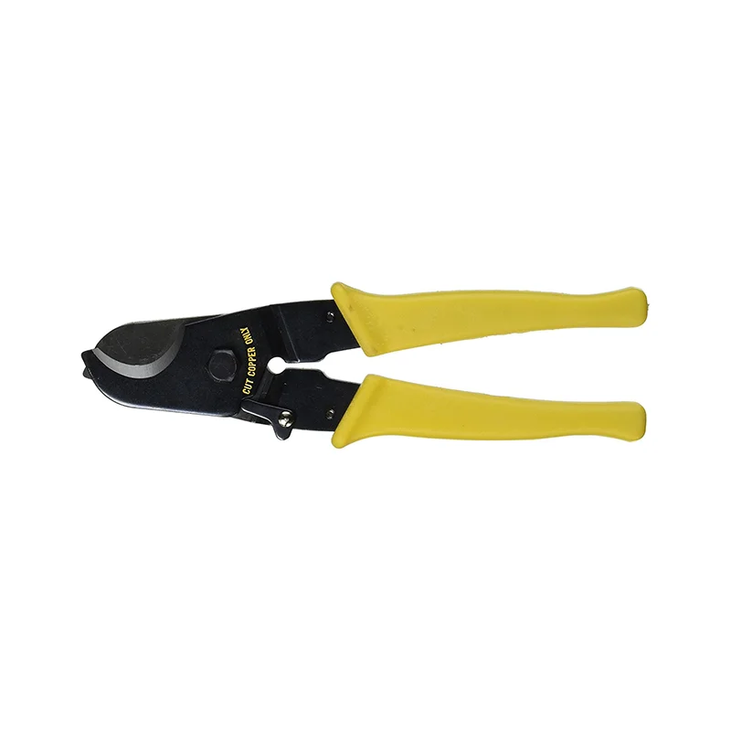 High-leverage pliers for extra gripping power-Platinum Tools 10550C 100 Pair (2/0) Cable Cutter Clamshell