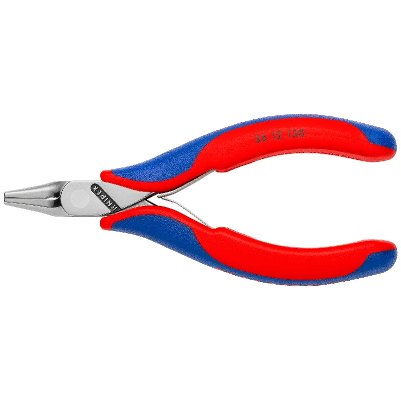 Pliers for crimping, cutting, and bending wires-Knipex 36 12 130 5 1/4" Electronics Mounting Pliers