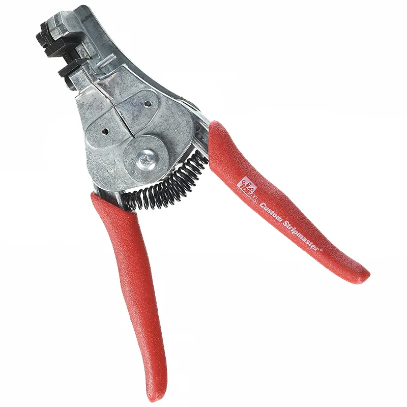 Angle grinders with overload protection for extended tool life-Wire cutters for cutting automotive wires and cables-Ideal L-5616 Custom Stripmaster, 45-170 Stripper, No Blades