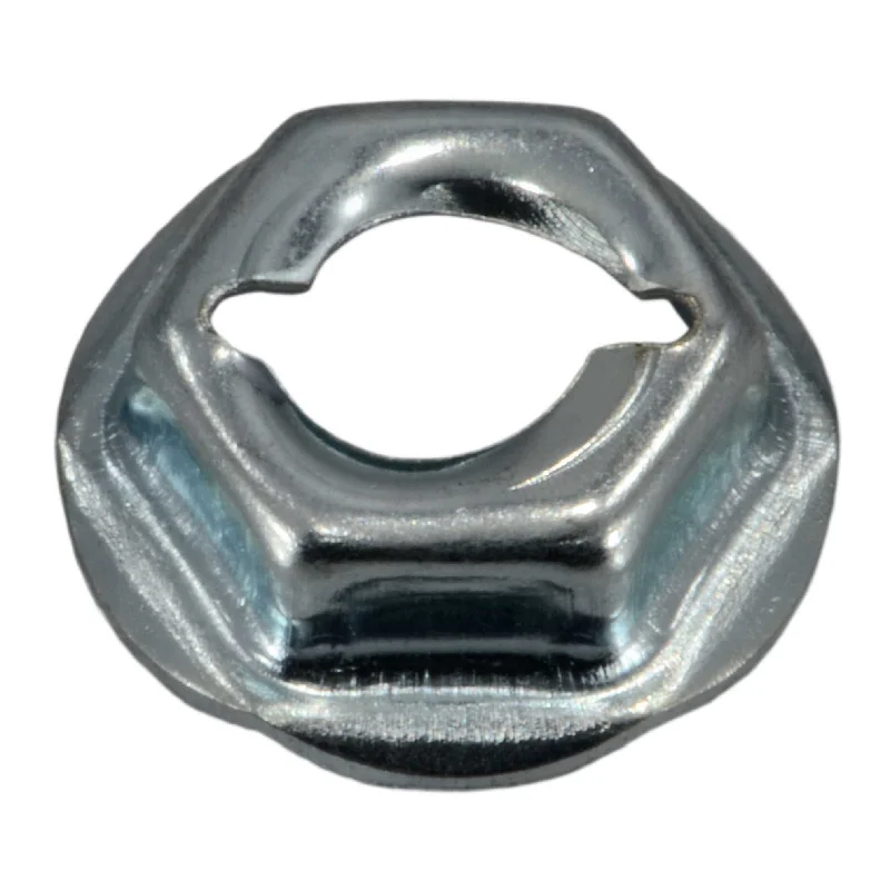 Washers with nuts for added security-1/4" x 19/32" Hex Head Thread Cutting Nuts