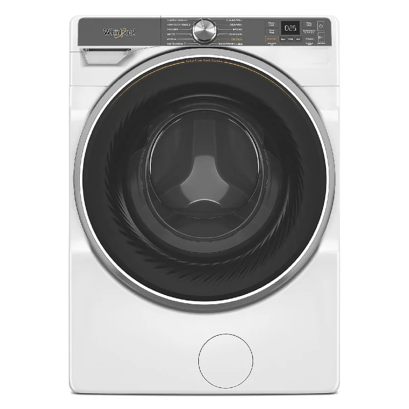 Thick washers for heavy machinery applications-Whirlpool White Front-Load Washer with FreshFlow™ Vent System (5.8 Cu.Ft.) - WFW6720RW