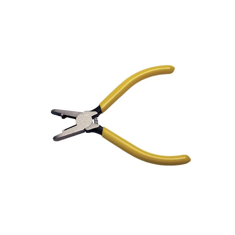 Utility pliers with wide jaw for diverse tasks-Platinum Tools 12100C Connector Pressing Telcom Pliers