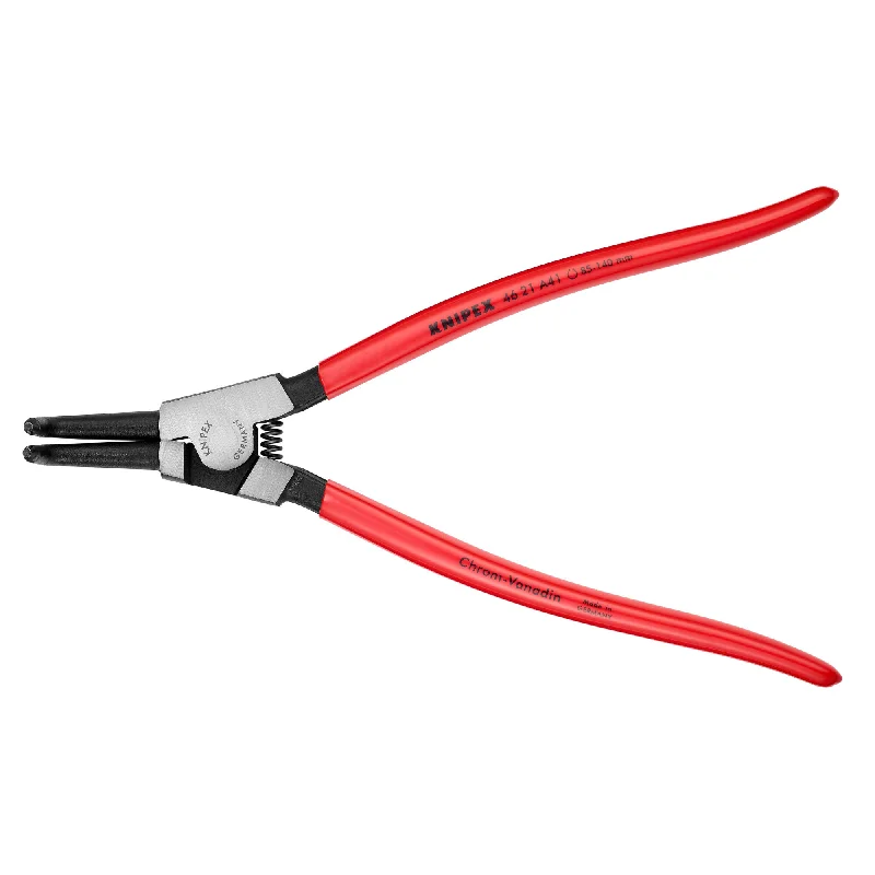 Multi-tool pliers with integrated saw blade for versatility-Knipex 46 11 A4 12 1/2" External Snap Ring Pliers-Forged Tips