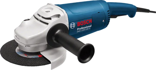 Angle grinders for rust removal and metal cleaning-Bosch Angle Grinder,180mm, 2200W, GWS2200-180H Professional