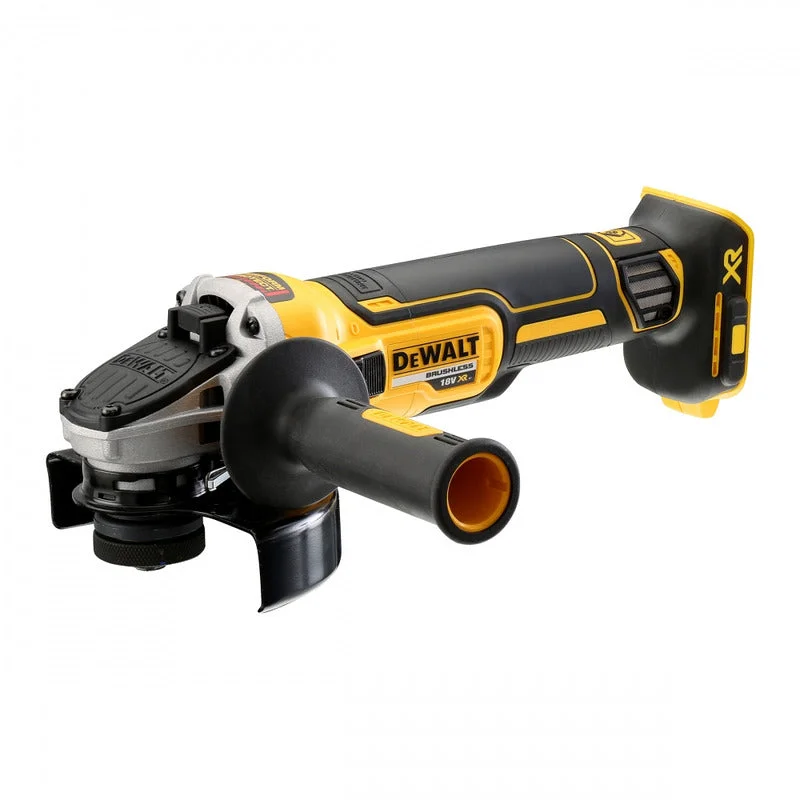 Angle grinders with overload protection for extended tool life-DeWalt DCG405N 18V XR Brushless 125mm Angle Grinder (Body Only)