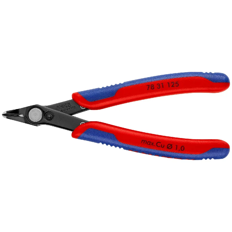 Multi-purpose needle nose pliers for fine work-Knipex 78 31 125 5" Electronics Super Knips®