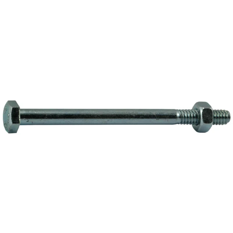 Carriage bolts for wood and metal fastening-1/4"-20 x 3-1/2" Zinc Plated Grade 2 / A307 Steel Coarse Thread Hex Bolts