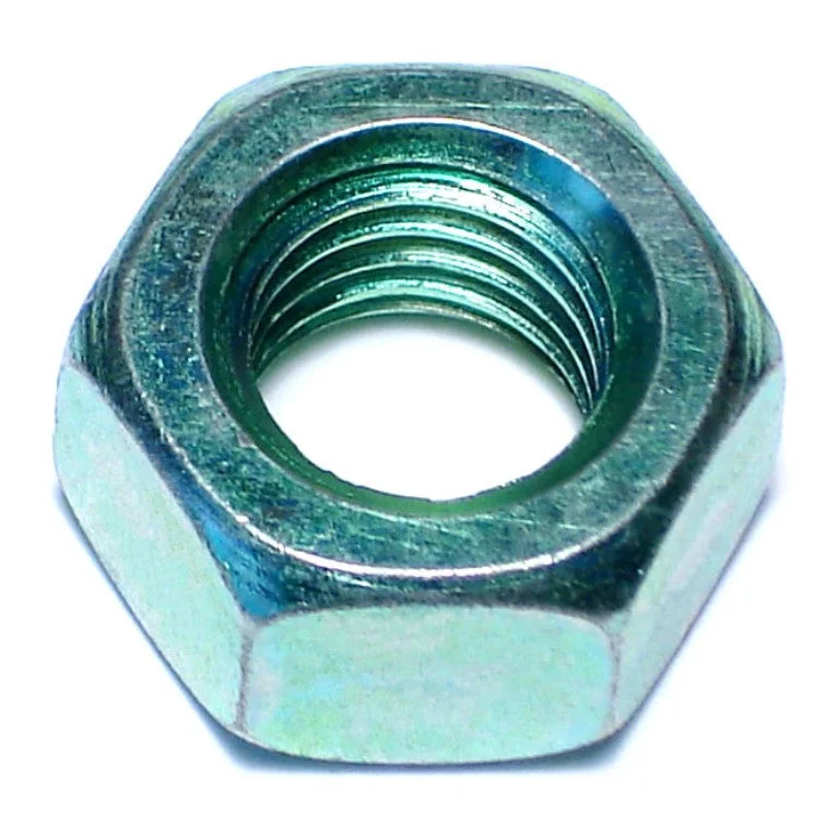 Self-locking nuts for high-vibration environments-9/16"-12 Green Rinsed Zinc Grade 5 Hex Nuts (172 pcs.)