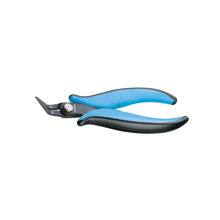 Durable pliers for metalworking and fabrication-GEDORE 1829084 8352-3 Miniature Electronic Needle Nose Pliers