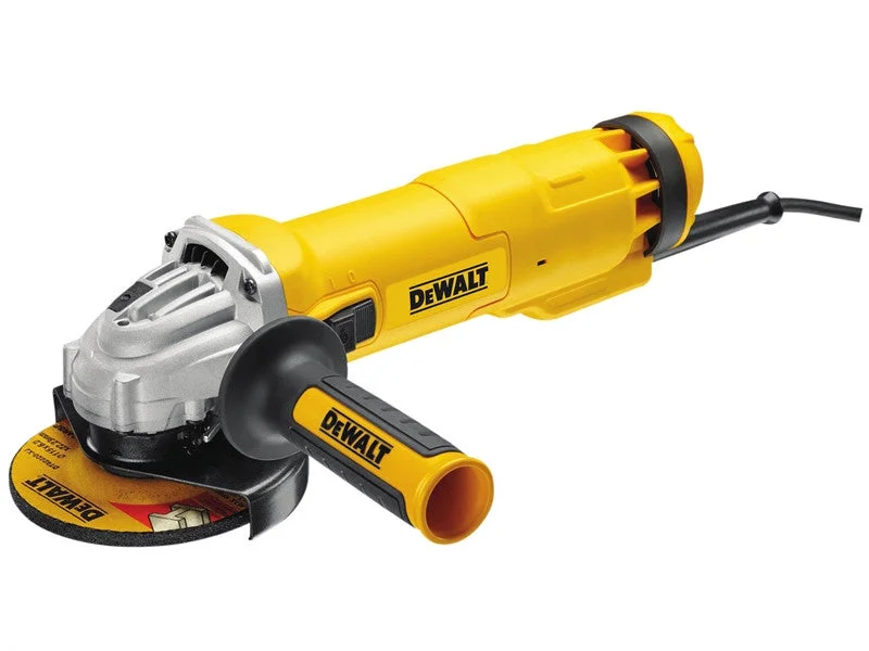 Angle grinders with dust extraction for clean work-DeWalt DWE4206 4 1/2'' 1010w Angle Grinder (230v)