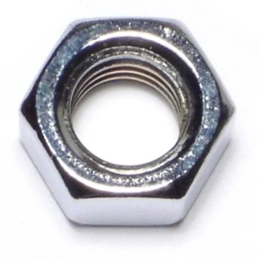 Weld nuts for easy attachment to metal surfaces-1/2"-13 Chrome Plated Grade 5 Steel Coarse Thread Hex Nuts