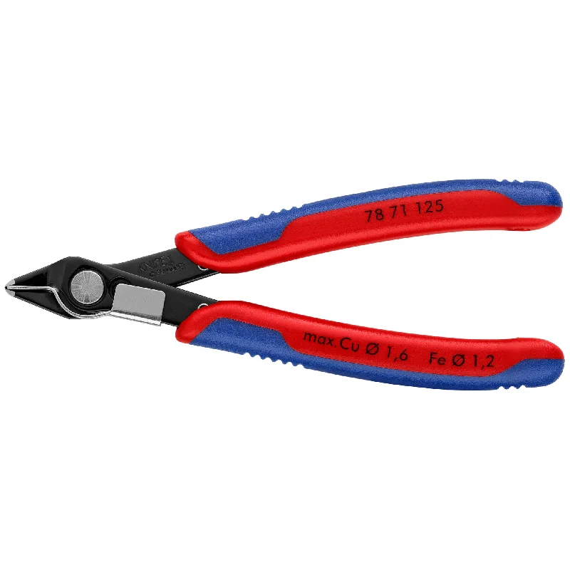 High-performance pliers for electricians and contractors-Knipex 78 71 125 5" Electronics Super Knips®