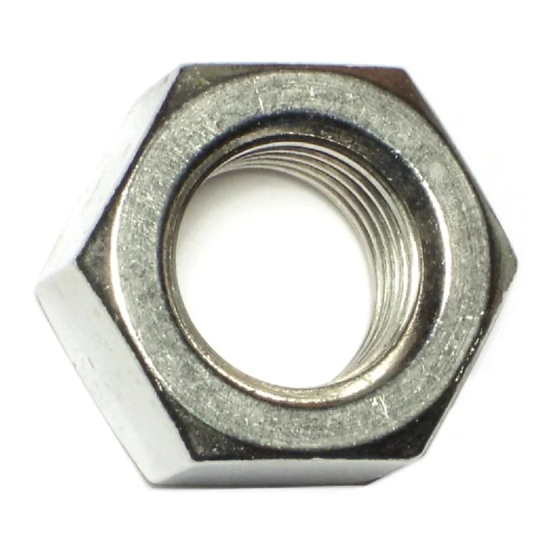 Barrel nuts for secure furniture construction-1"-8 18-8 Stainless Steel Coarse Thread Hex Nuts