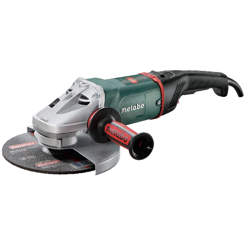 Durable angle grinders for grinding concrete and masonry-Metabo W 24-230 MVT 9" 15.0 Amp Angle Grinder - 606467420