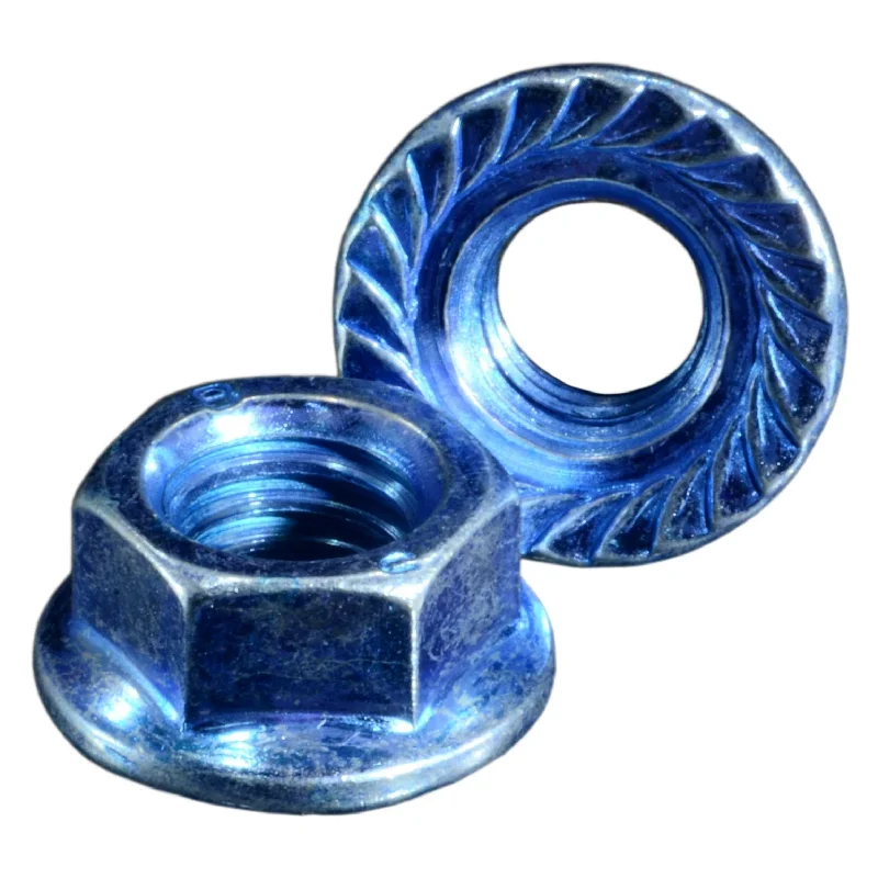 Stainless steel wing nuts for quick adjustments-3/8"-16 Zinc Case Hardened Hex Flange Nuts (275 pcs.)