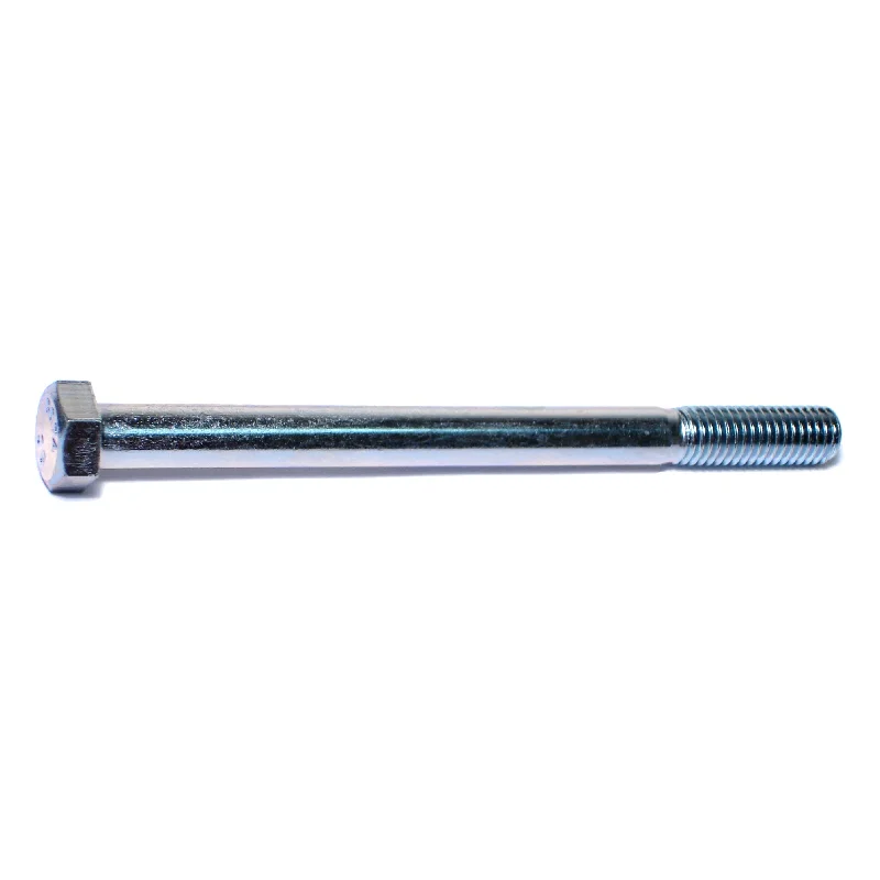 Bolts for securing electrical components-1/2"-13 x 6-1/2" Zinc Plated Grade 2 / A307 Steel Coarse Thread Hex Bolts