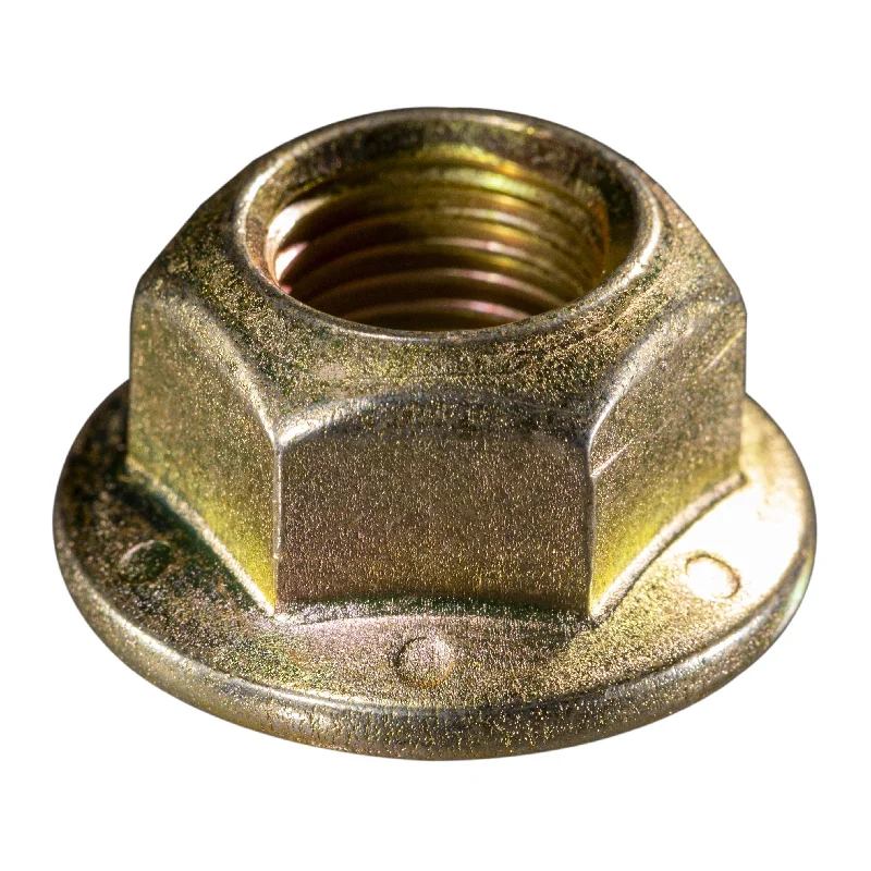 Hex nuts for mechanical fastening-1/2"-20 Yellow Zinc Plated Grade 8 Steel Fine Thread Hex Nuts