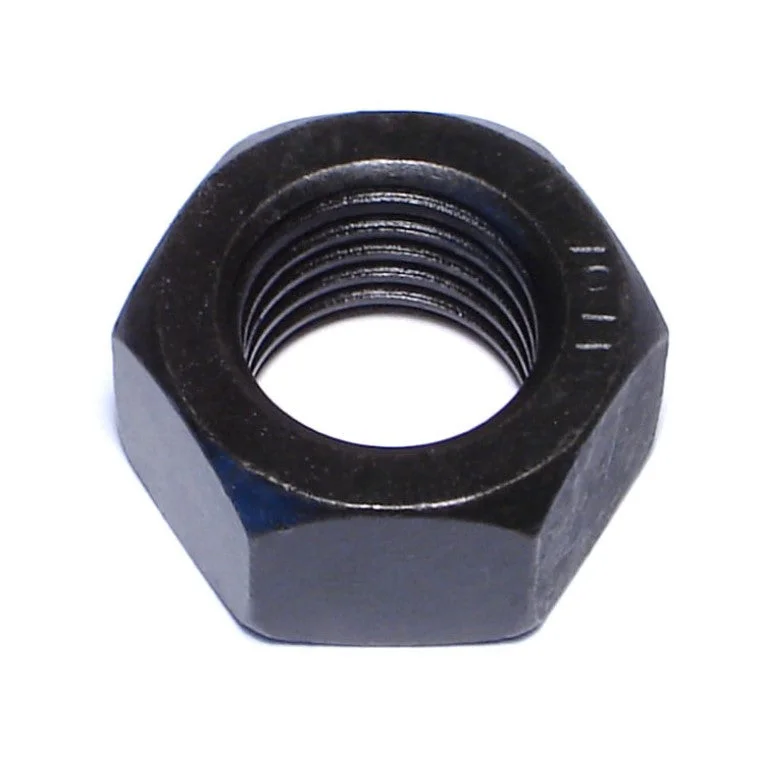 Heavy-duty wing nuts for machinery and equipment-20mm-2.5 Black Phosphate Class 10 Steel Coarse Thread Hex Nuts (41 pcs.)