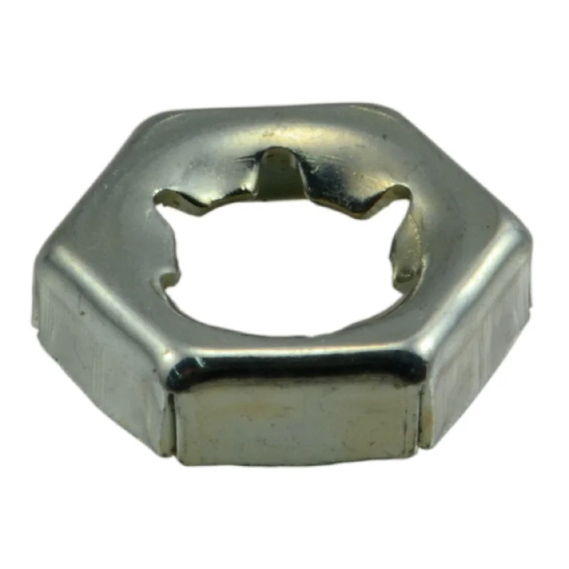 Stainless steel nuts for long-lasting durability-1/4"-20 Steel Coarse Thread Hex Speed Nuts