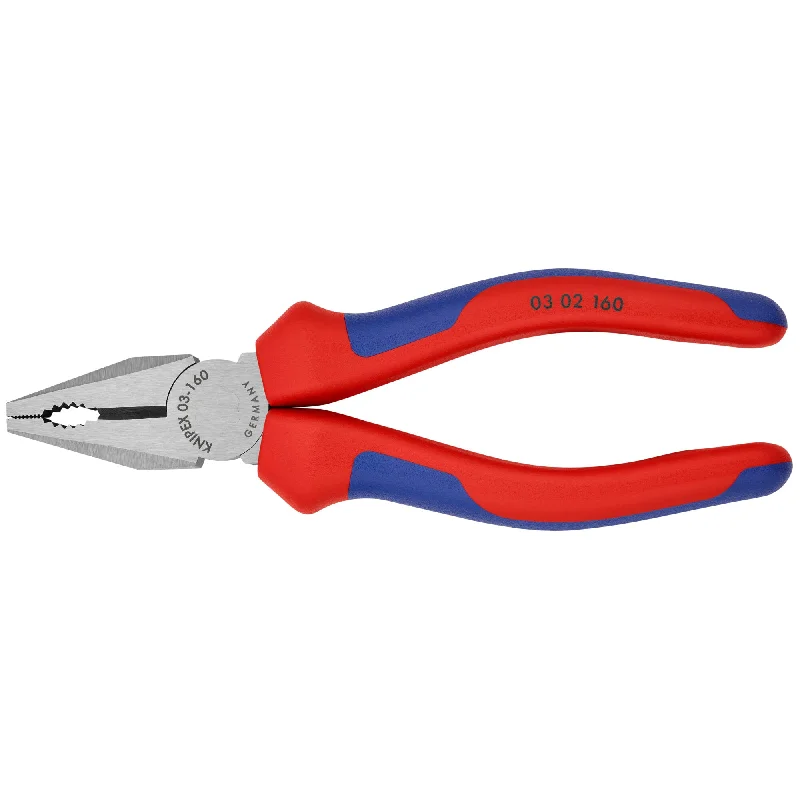 Precision pliers for detailed work-Knipex 03 02 160 6 1/4" Combination Pliers