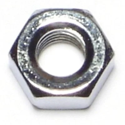 Micro nuts for miniature applications-1/4"-28 Chrome Plated Grade 5 Steel Fine Thread Hex Nuts