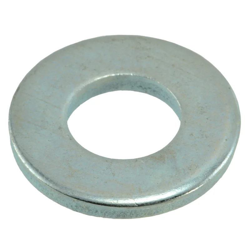 Custom-sized washers for unique applications-5/16" x 11/32" x 11/16" Zinc Plated Grade 2 Steel SAE Flat Washers