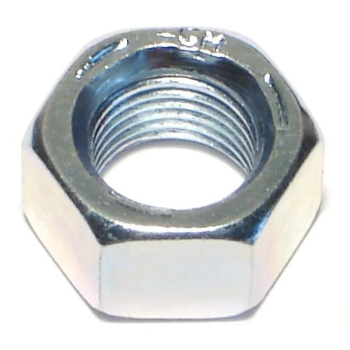 Brass nuts for corrosion-resistant applications-1/2"-20 Zinc Plated Grade 5 Steel Fine Thread Hex Nuts