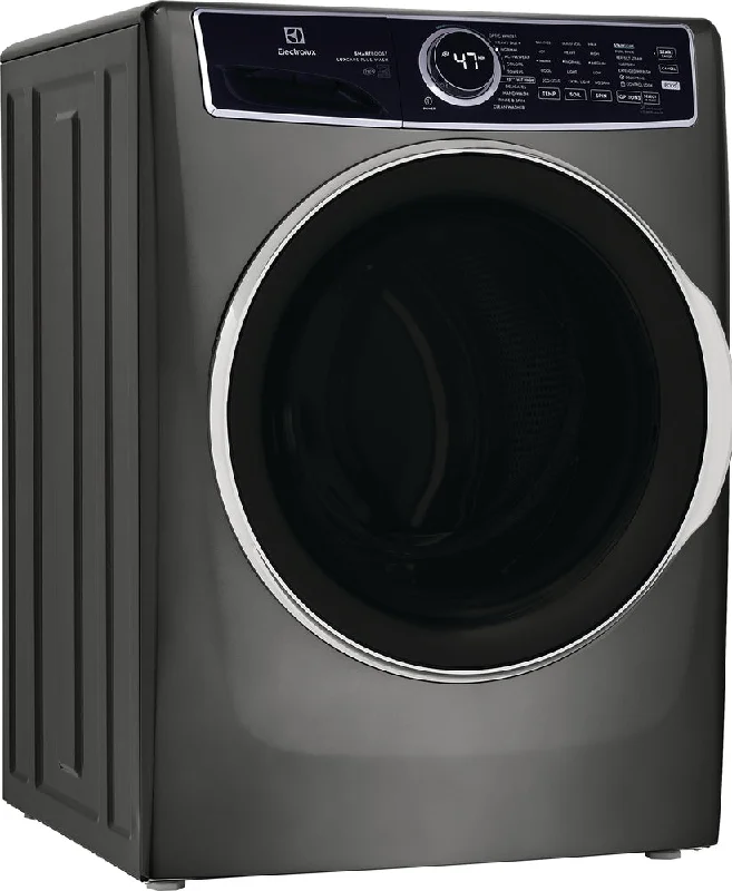 Washers for insulating wires and cables-Electrolux Titanium Front Load Steam Washer (5.2 Cu. Ft.) - ELFW7637AT