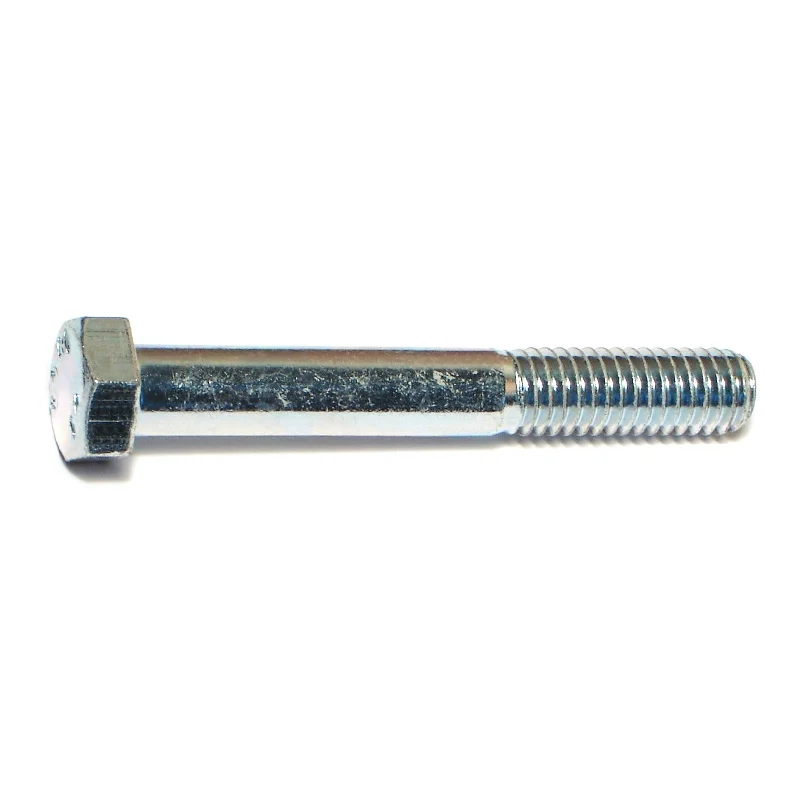 Industrial bolts for use in construction machinery-3/8"-16 x 2-3/4" Zinc Plated Grade 2 / A307 Steel Coarse Thread Hex Bolts