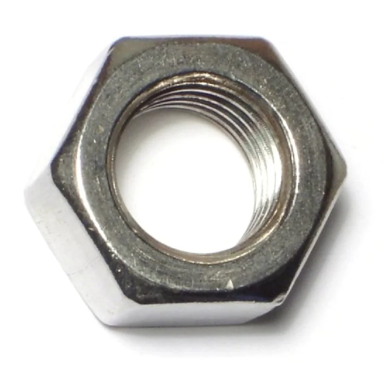 Self-locking nuts for permanent fastening-3/4"-10 18-8 Stainless Steel Coarse Thread Hex Nuts