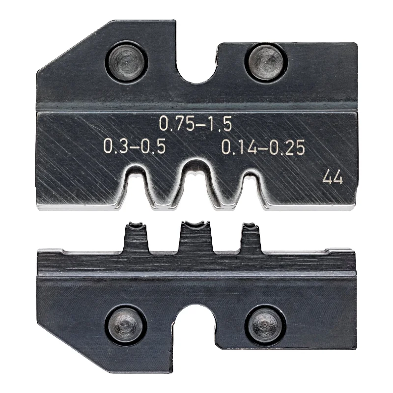 Pliers with wire-cutting features for efficiency-Knipex 97 49 44 Crimping Die For Rolled Contacts