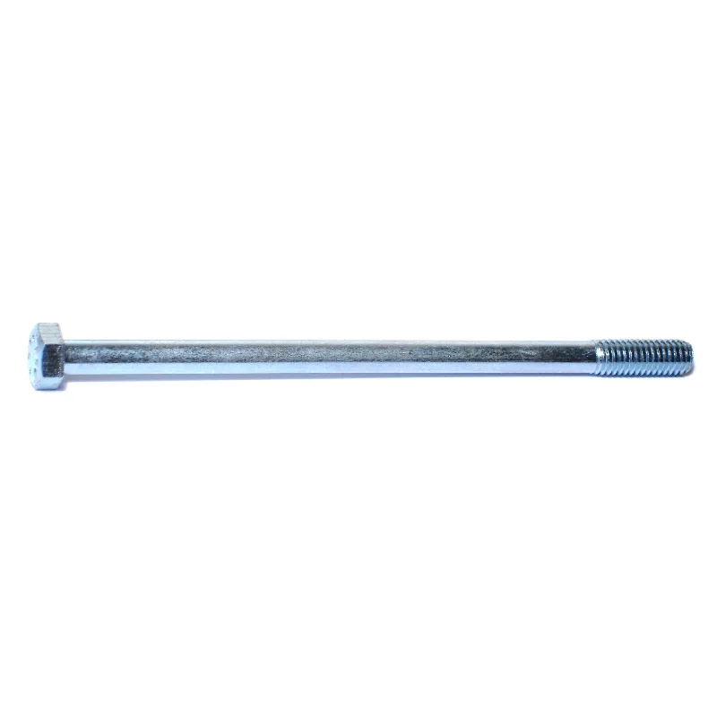 Bolts for securing electrical panels-3/8"-16 x 6-1/2" Zinc Plated Grade 2 / A307 Steel Coarse Thread Hex Bolts