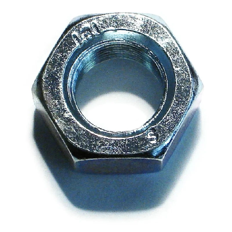 Heavy-duty lock nuts for high-torque applications-12mm-1.0 Zinc Plated Class 8 Steel Extra Fine Thread Hex Nuts